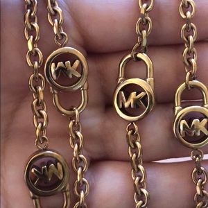 MK Long Necklace